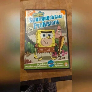 SpongeBob SquarePants Goes Prehistoric  DVD (EUC)